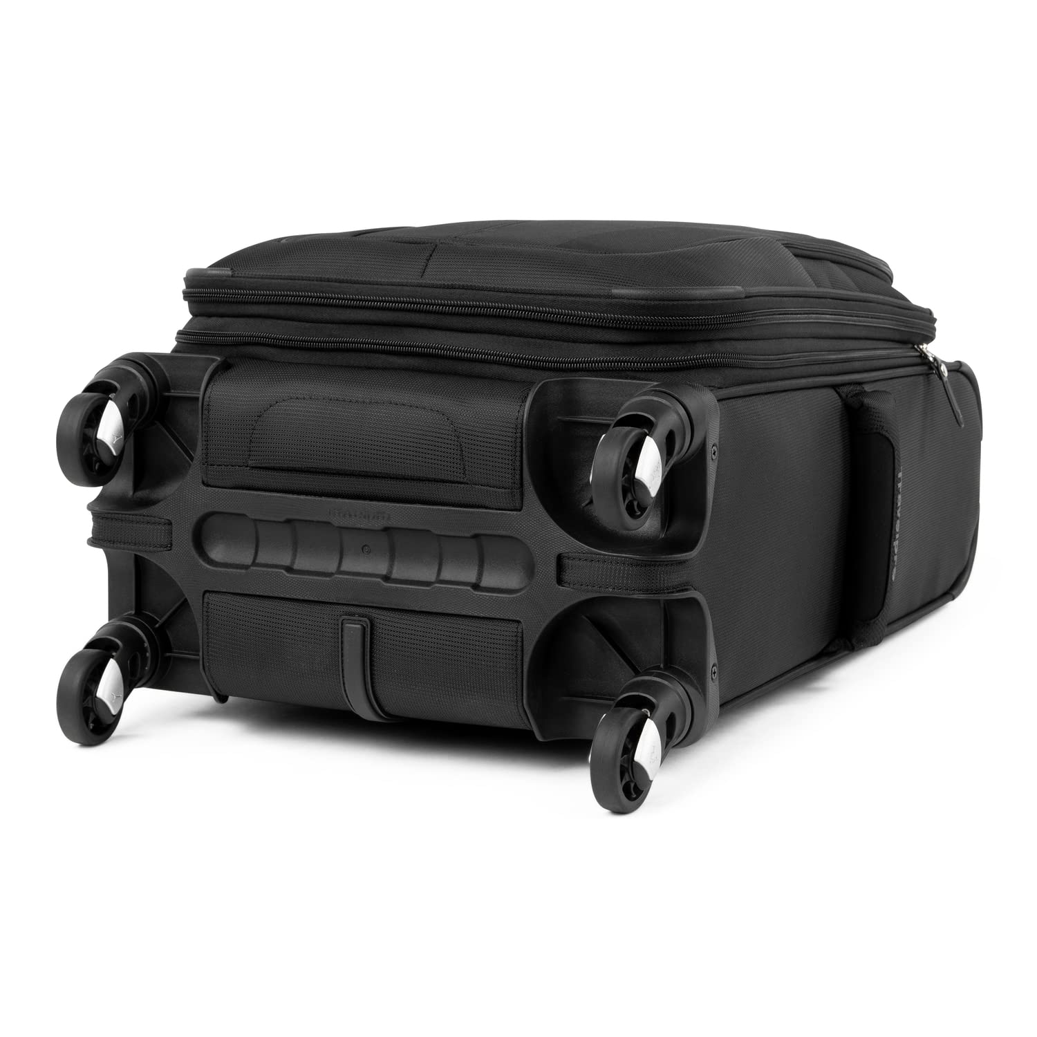 Travelpro Maxlite 5 Softside Expandable Luggage with 4 Spinner Wheels, Lightweight Suitcase, Men and Women Black Compact Carry On 20 Inch U5
