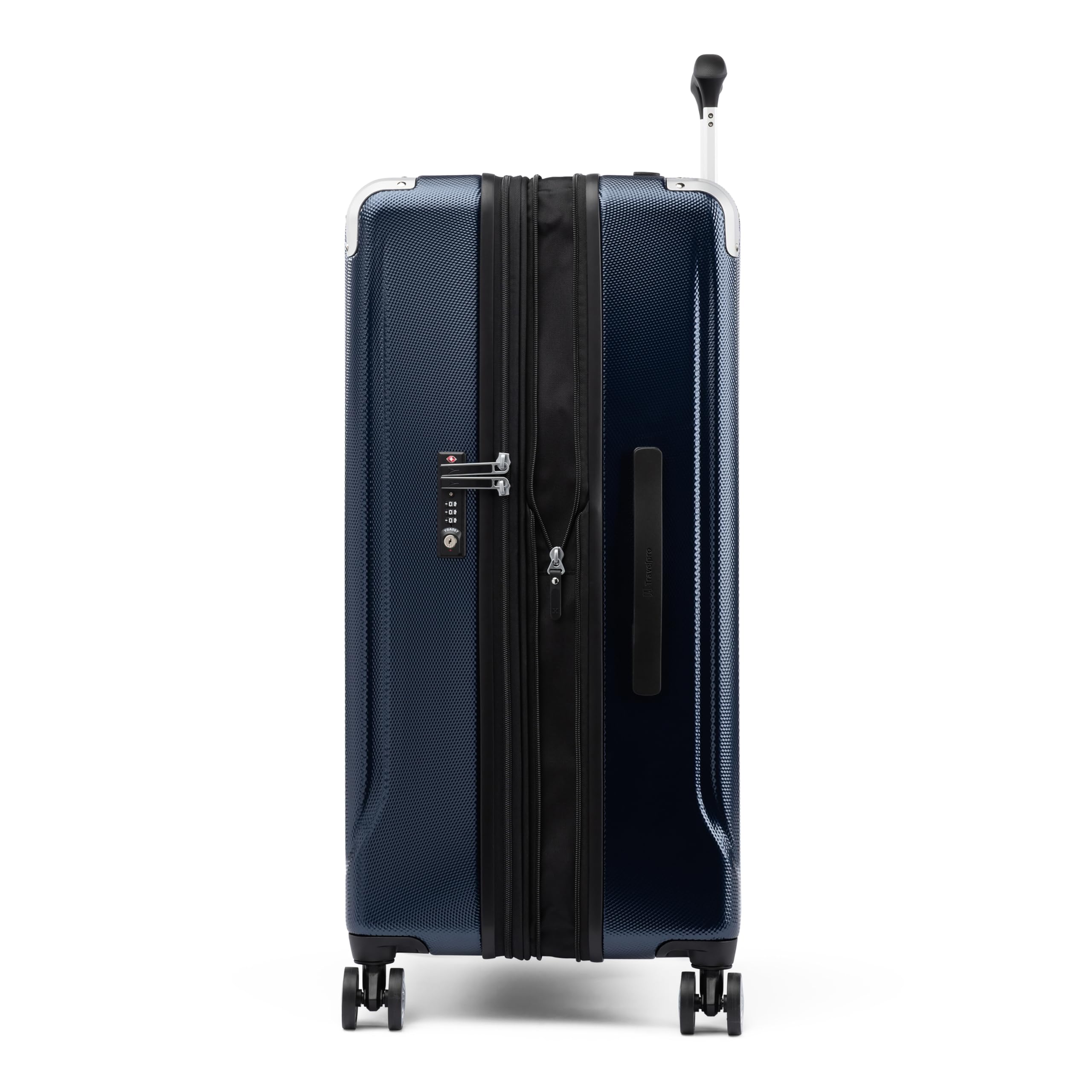 Travelpro Pathways 3 Hardside Expandable Luggage, 8 Spinner Wheels, Lightweight Hard Shell Suitcase ( Royal Blue , Checked Large 28 Inch ) Royal Blue Checked Large 28 Inch U7