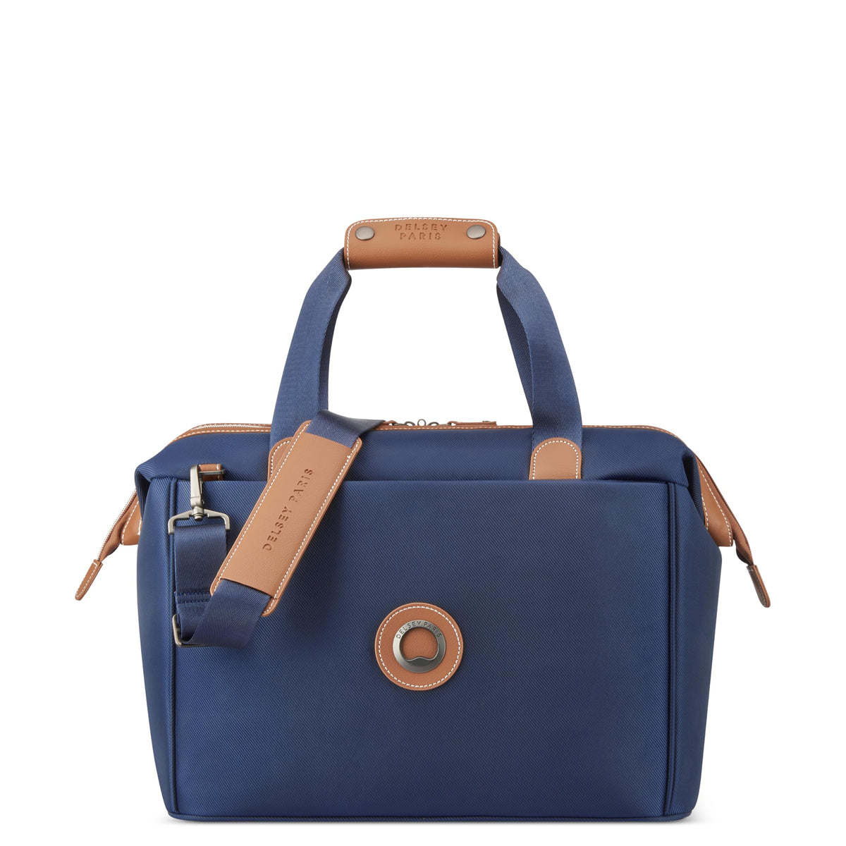 DELSEY Paris Chatelet 2.0 Small Weekender Travel Duffle Bag ( Navy Blue , One Size ) Navy Blue One Size U1