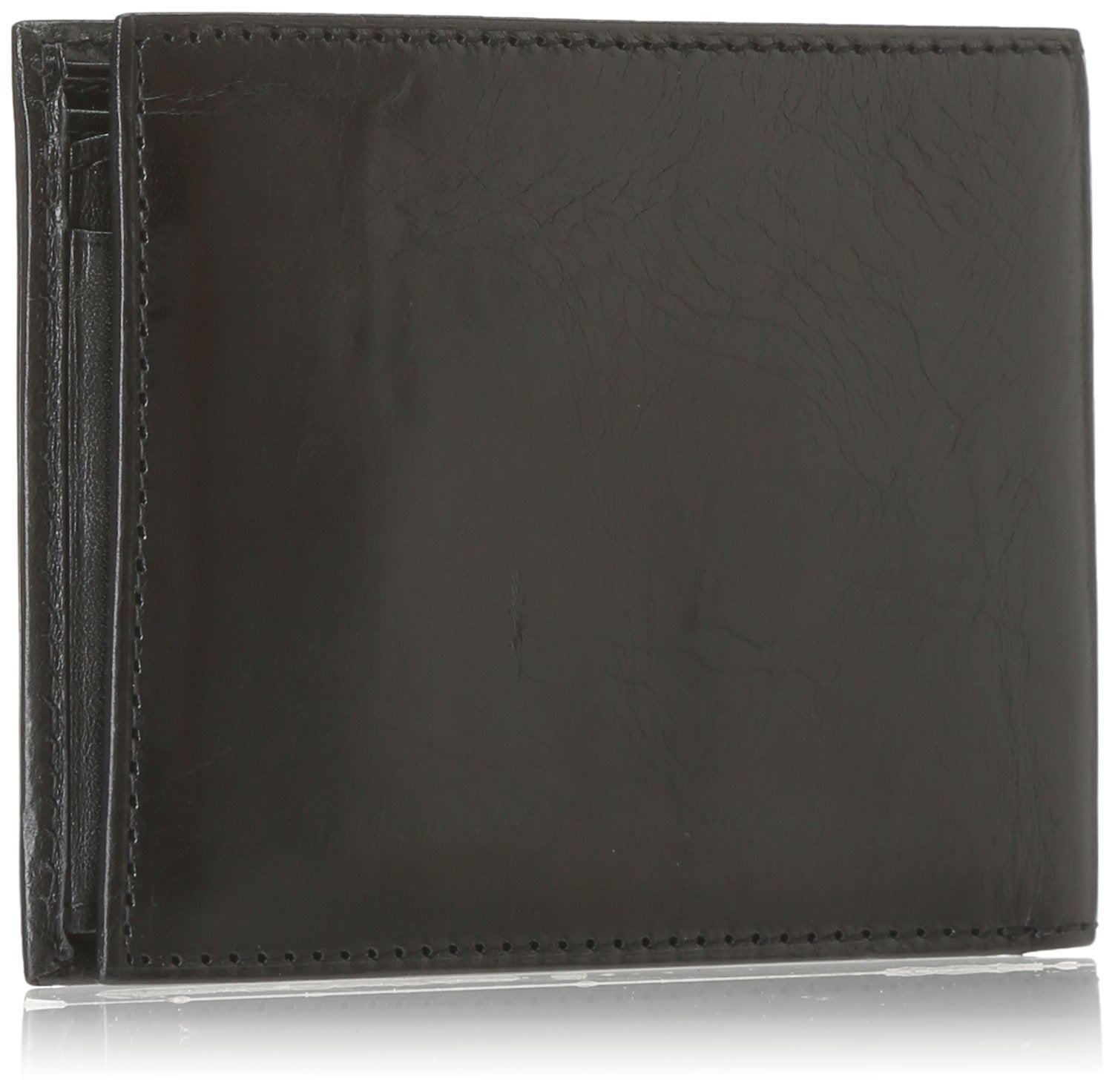 Bosca Men's Wallet, Old Leather Continental Bifold Wallet with I.D. Flap ( Black , One Size ) Black One Size U1