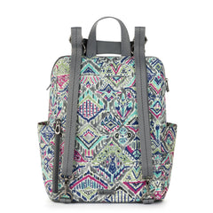 Sakroots Women's Loyola Convertible Backpack Slate Brave Beauti  U3