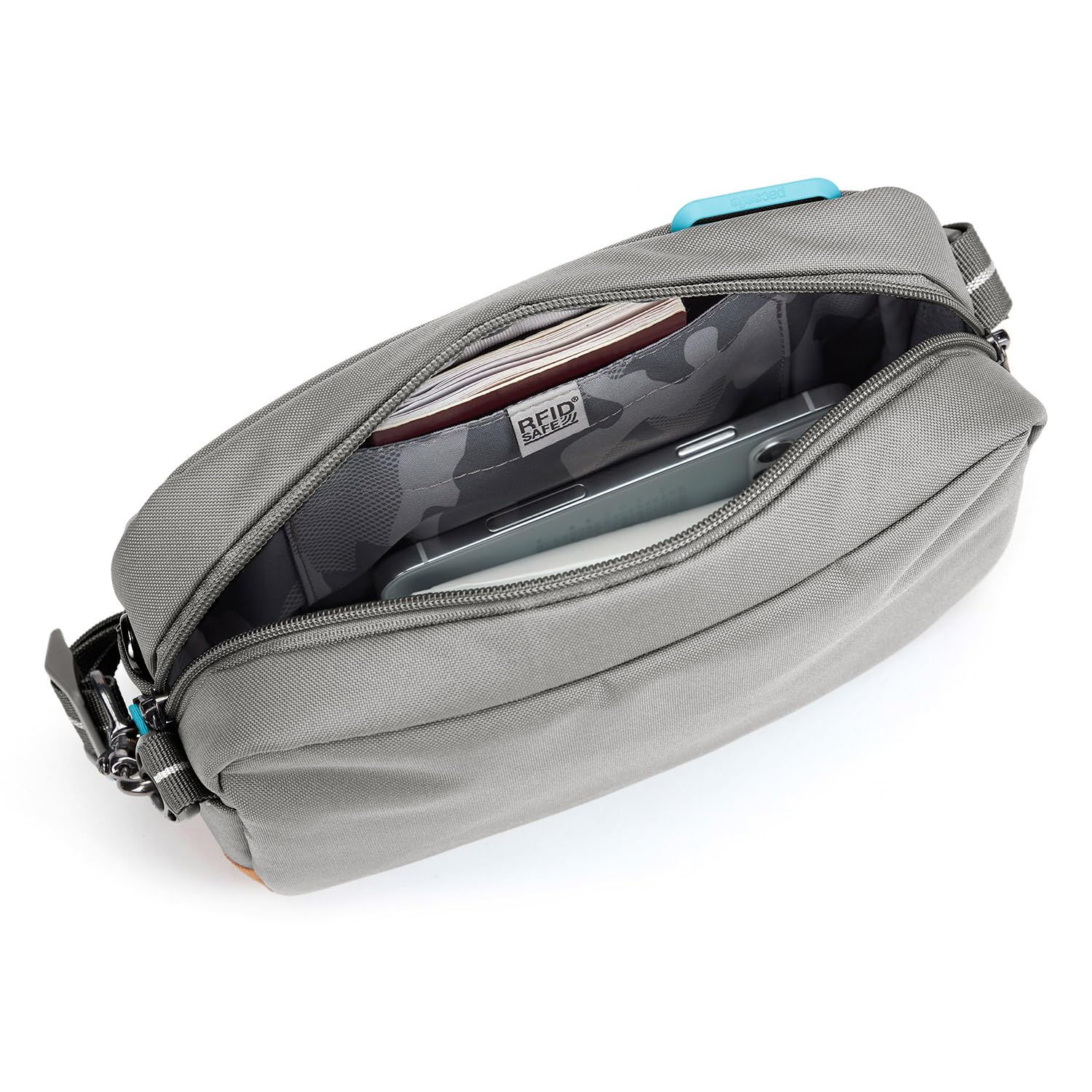 Pacsafe GO Crossbody ( Stone , 2.5 Litre ) Stone 2 5 Litre U2