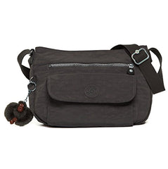 Kipling Syro Shoulder Bag ( Dark Grey , One Size ) Dark Grey One Size U1