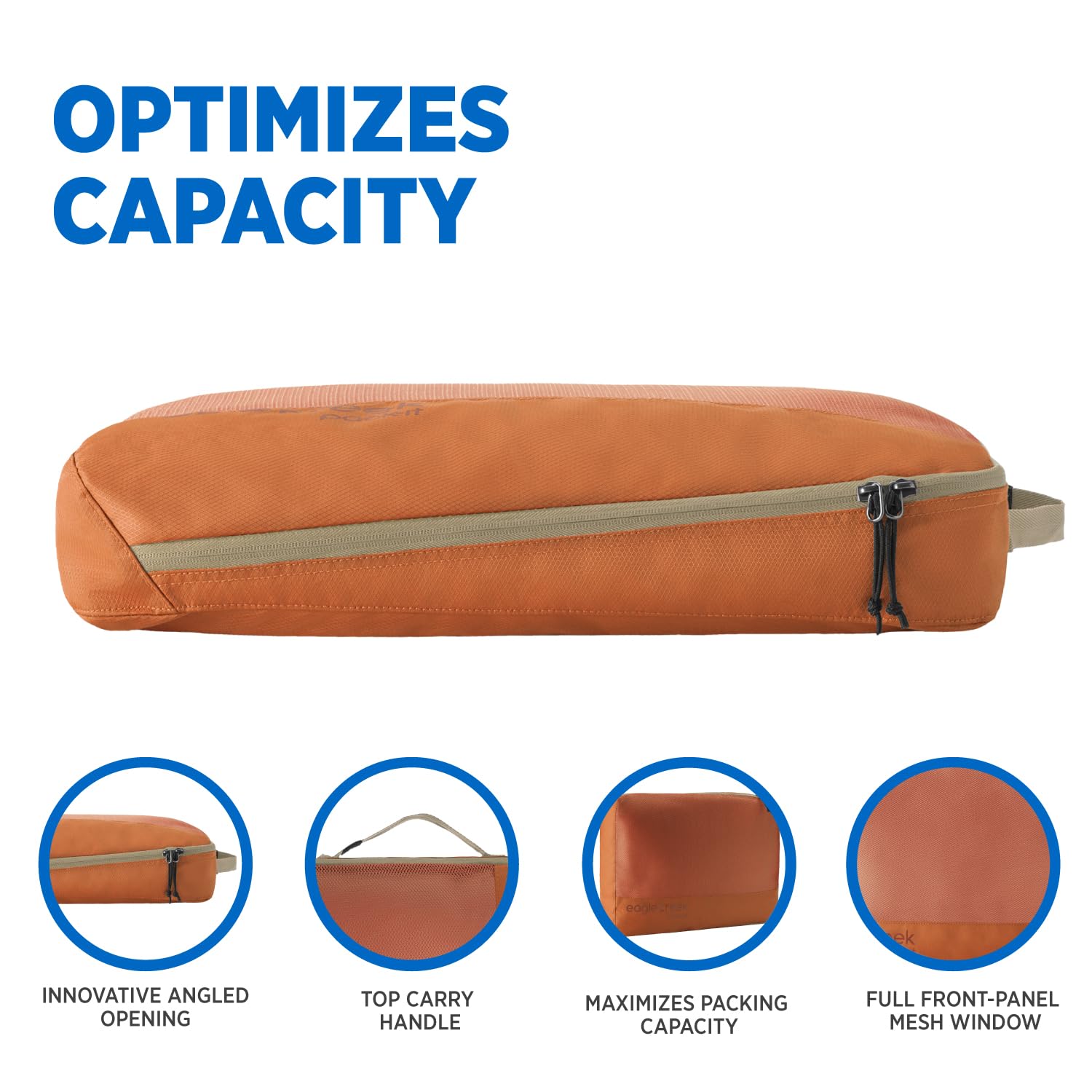 Eagle Creek Pack-It Reveal Cube ( Mandarin , L ) Mandarin L U1
