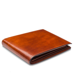 Bosca Old Leather Continental I.D. Wallet Amber One Size U1