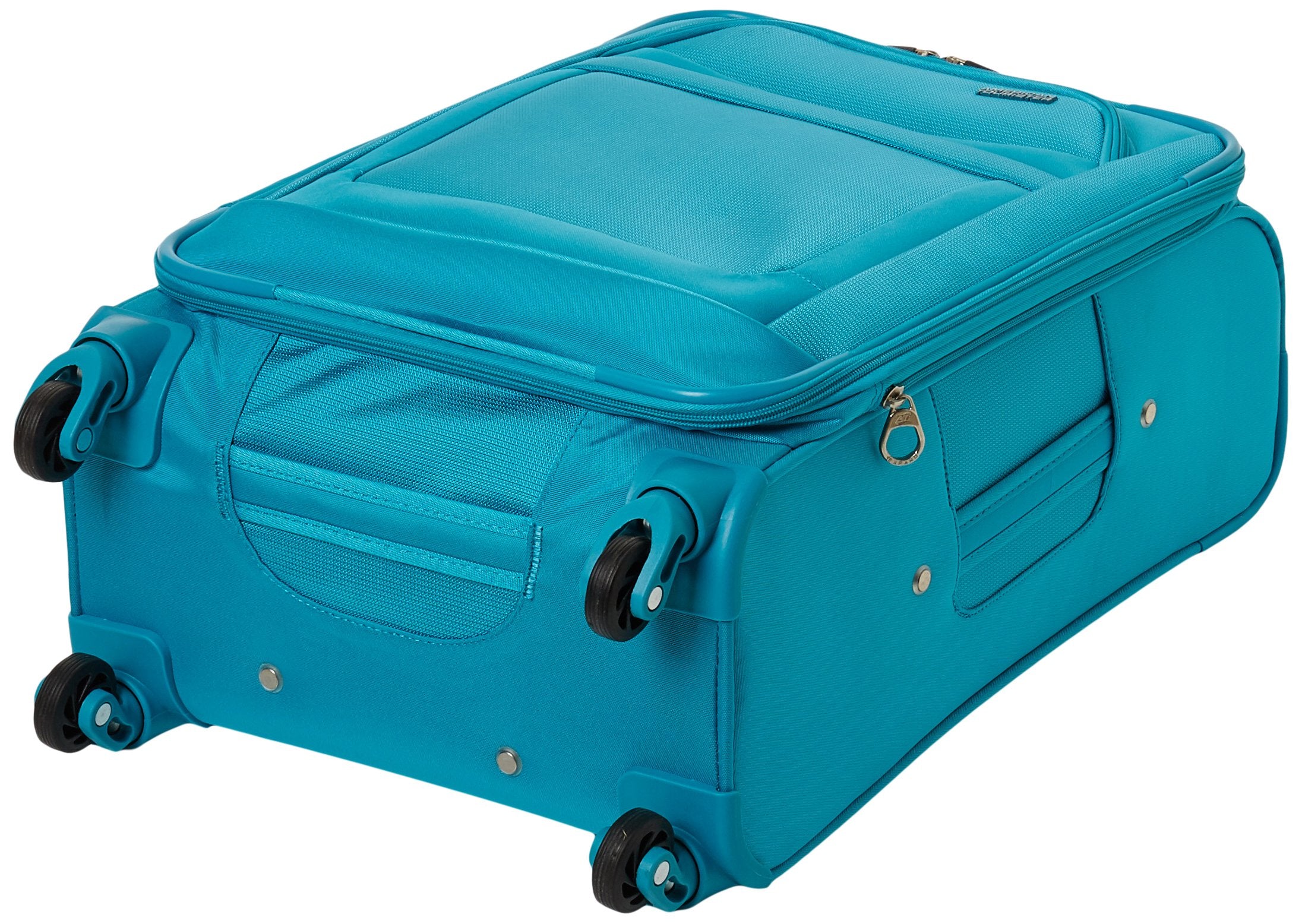 American Tourister Ilite Max Softside Spinner 21 Carry On Luggage ( Light Blue , One Size ) Light Blue One Size U1