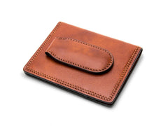 Bosca Dolce Old Leather Front Pocket Wallet with Magnet Close U1