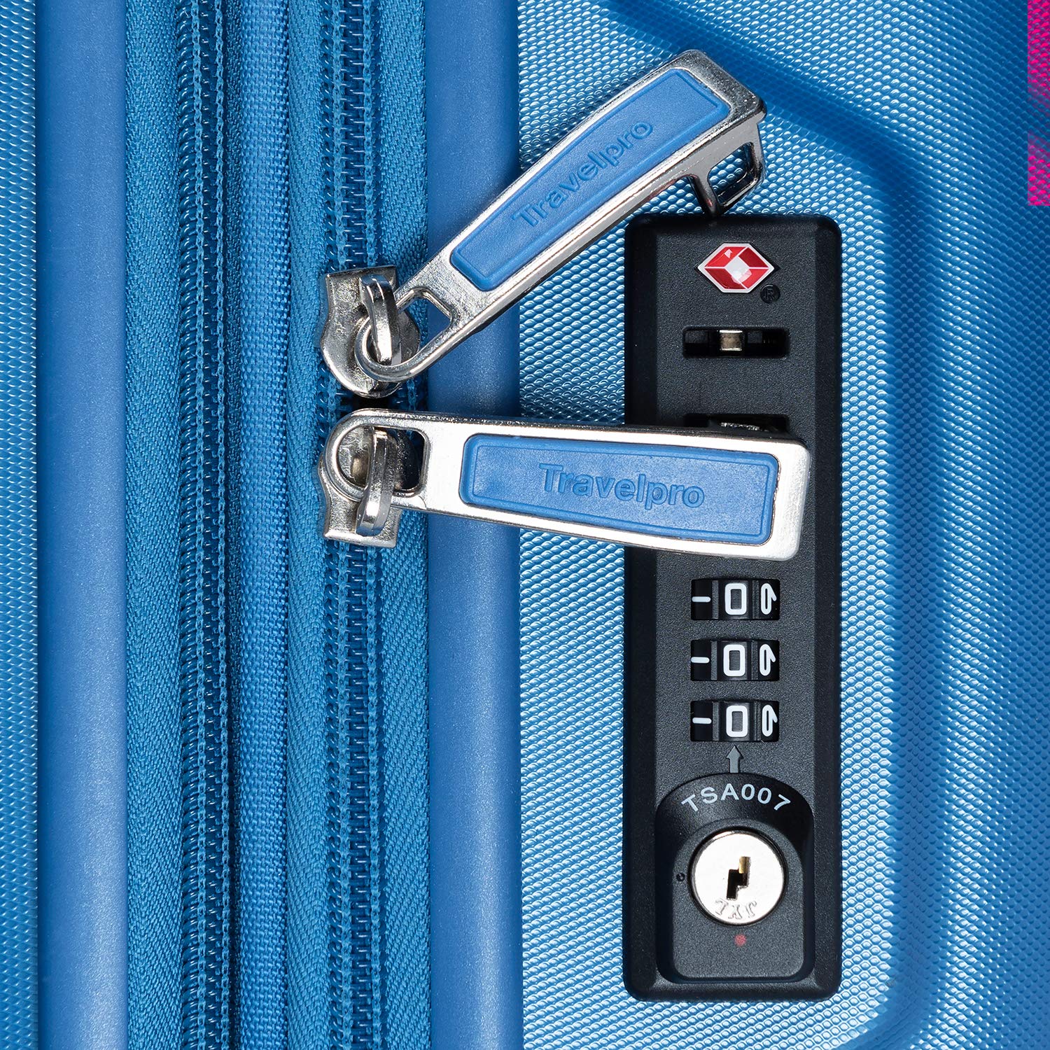Travelpro Maxlite 5 Hardside Spinner Wheel Luggage Azure Blue Carry On 21 Inch U3