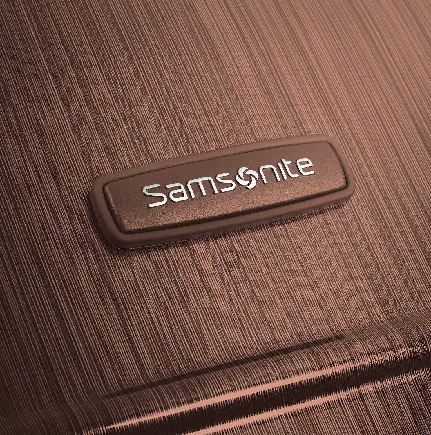 Samsonite Winfield 2 Hardside Luggage with Spinner Wheels Rose Gold Checked Large 28 Inch U6