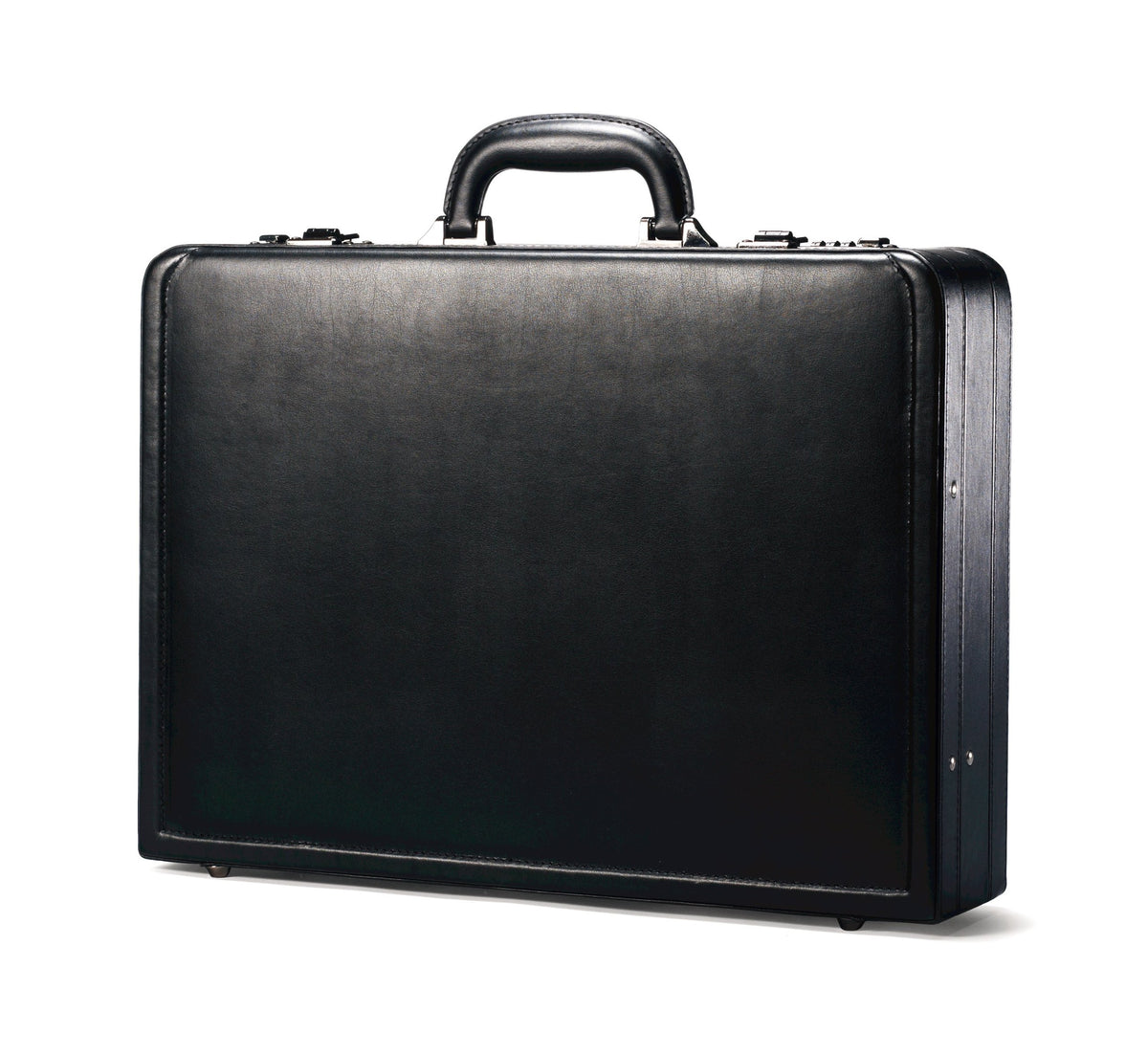 Samsonite Bonded Leather Attache 15.6 Black One Size U1