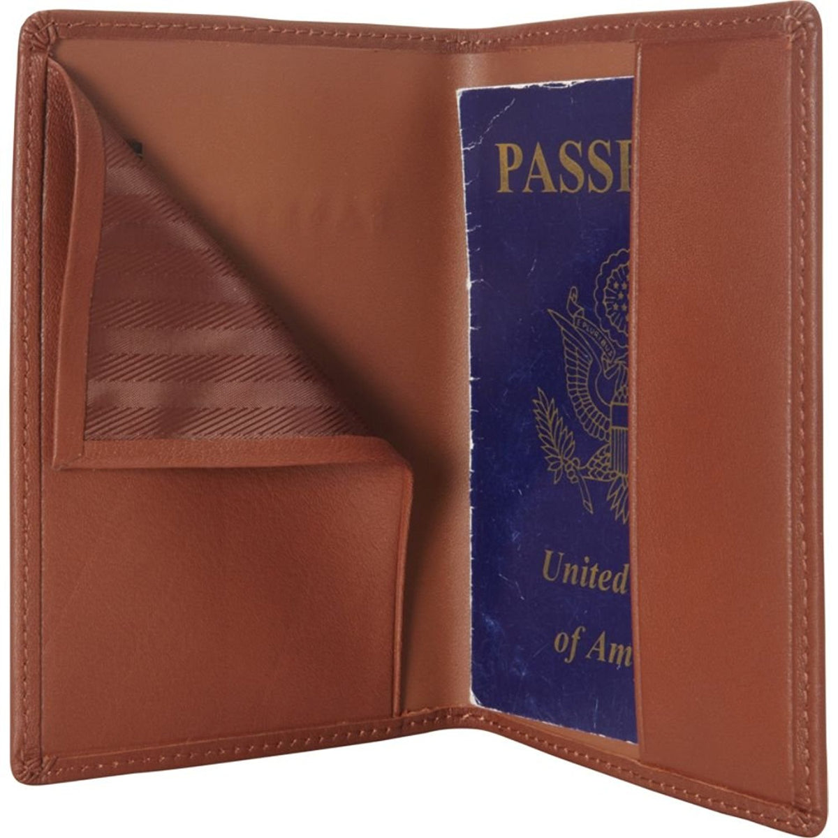 Royce Leather RFID Blocking Passport Jacket Tan  One Size U1