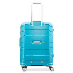 Samsonite Freeform Hardside Expandable with Double Spinner Wheels ( Ocean Blue , Checked-Large Spinner ) Ocean Blue Checked Large Spinner U9