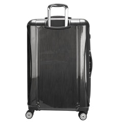 DELSEY Paris Helium Aero Hardside Expandable Luggage with Spinner Wheels ( Brushed Charcoal , Checked-Large 29 Inch ) Brushed Charcoal Checked Large 29 Inch U8