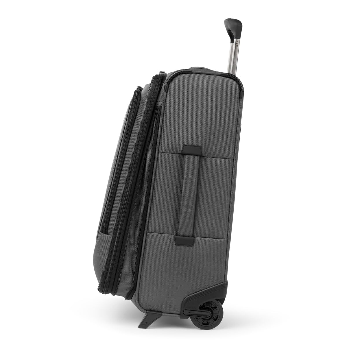 Travelpro Crew Classic Lightweight Softside Expandable Luggage, 2 Wheel Upright Rollaboard Suitcase, Men and Women ( Titanium Grey , Carry-On ) Titanium Grey Carry On U2