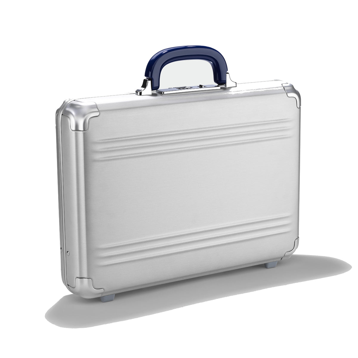 ZERO Halliburton Pursuit Aluminum Hardside Attaché ( Silver , Medium Attaché ) Silver Medium Attache U1