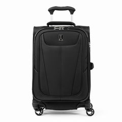 Travelpro Maxlite 5 Softside Expandable Luggage with 4 Spinner Wheels, Lightweight Suitcase, Men and Women ( Black , Compact Carry-on 20-Inch ) Black Compact Carry On 20 Inch U7