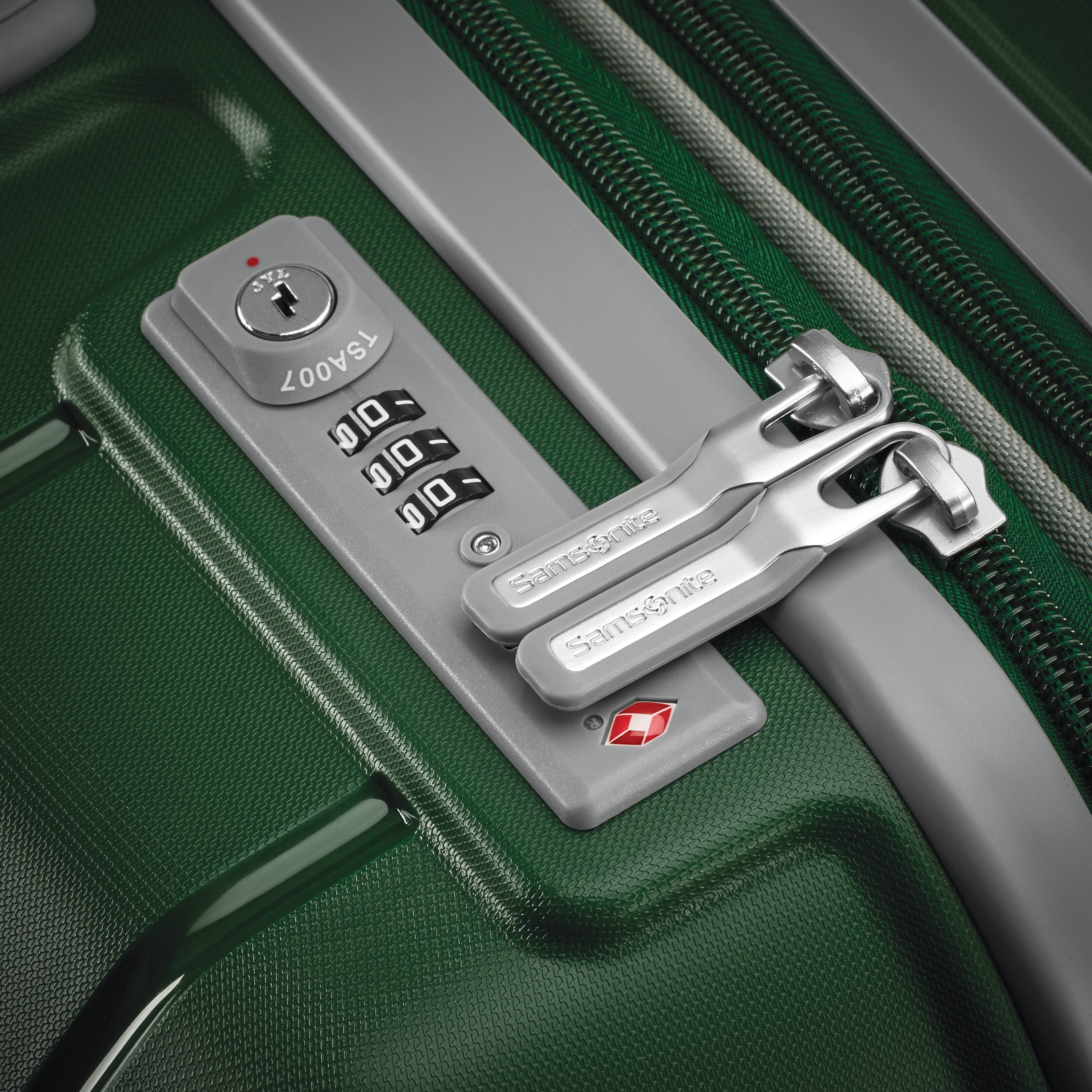 Samsonite Freeform Hardside Expandable with Double Spinner Wheels ( Pine Green , Carry-On 21-Inch ) Pine Green Carry On 21 Inch U2