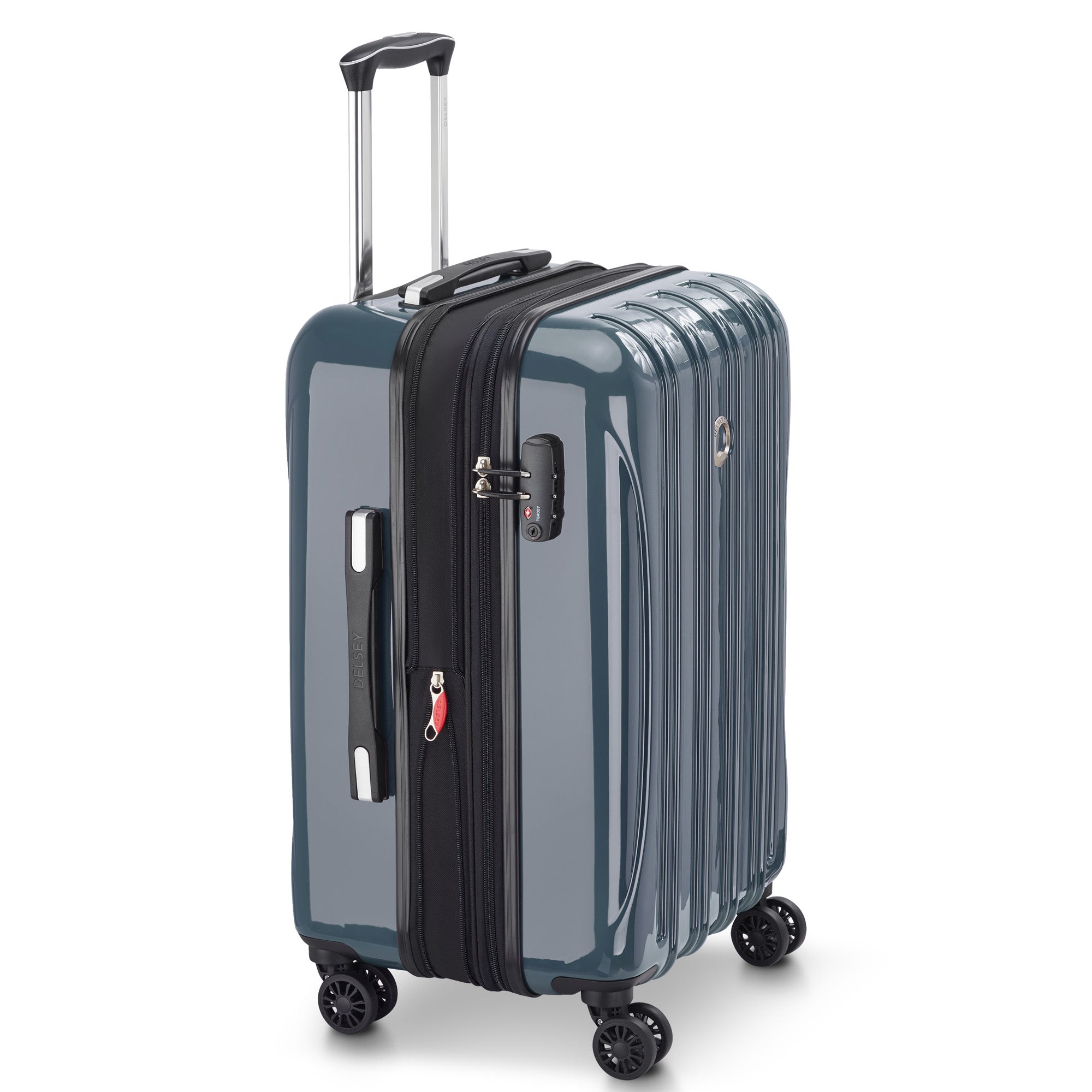 DELSEY Paris Helium Aero Hardside Expandable Luggage with Spinner Wheels ( Orion Blue , Carry-On 21 Inch ) Orion Blue Carry On 21 Inch U1