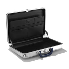 ZERO Halliburton Pursuit Aluminum Hardside Attaché ( Silver , Medium Attaché ) Silver Medium Attache U1