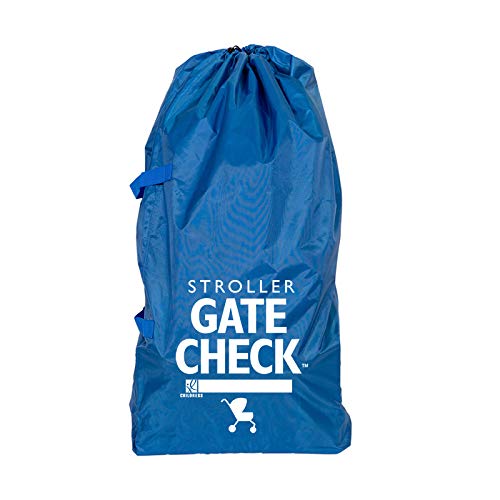 J.L. Childress Gate Check Bag for Standard & Double Strollers ( Blue- Large , One Size ) Blue- Large One Size U4