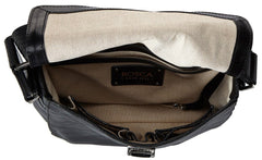 Bosca Old Leather Man Bag ( Black , One Size ) Black One Size U1