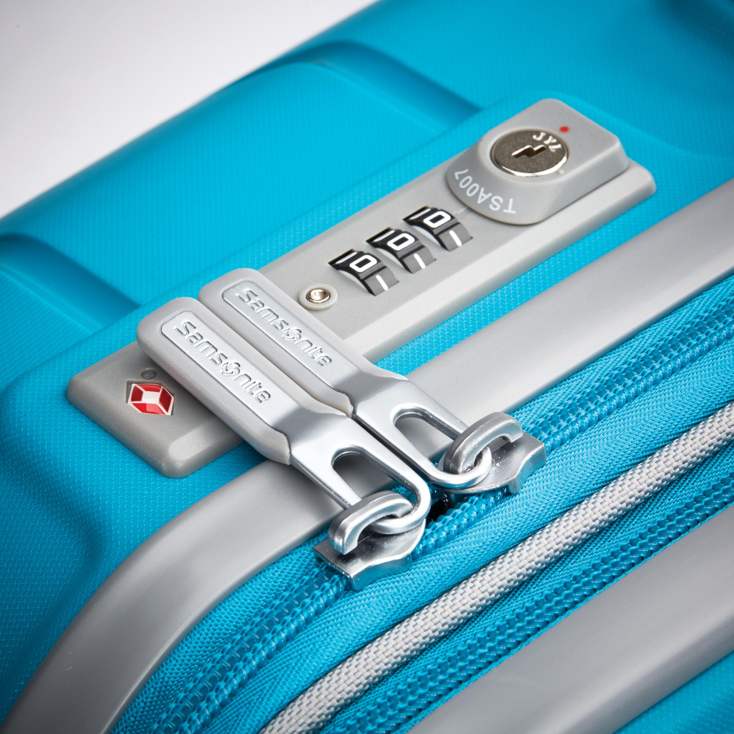 Samsonite Freeform Hardside Expandable with Double Spinner Wheels ( Ocean Blue , Carry-On 21-Inch ) Ocean Blue Carry On 21 Inch U2