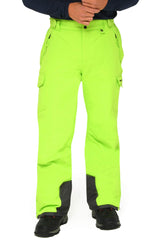 Arctix Men's Insulated Snowsports Cargo Pant ( Lime , Small/36" Inseam ) Lime Small 36 Inseam U1