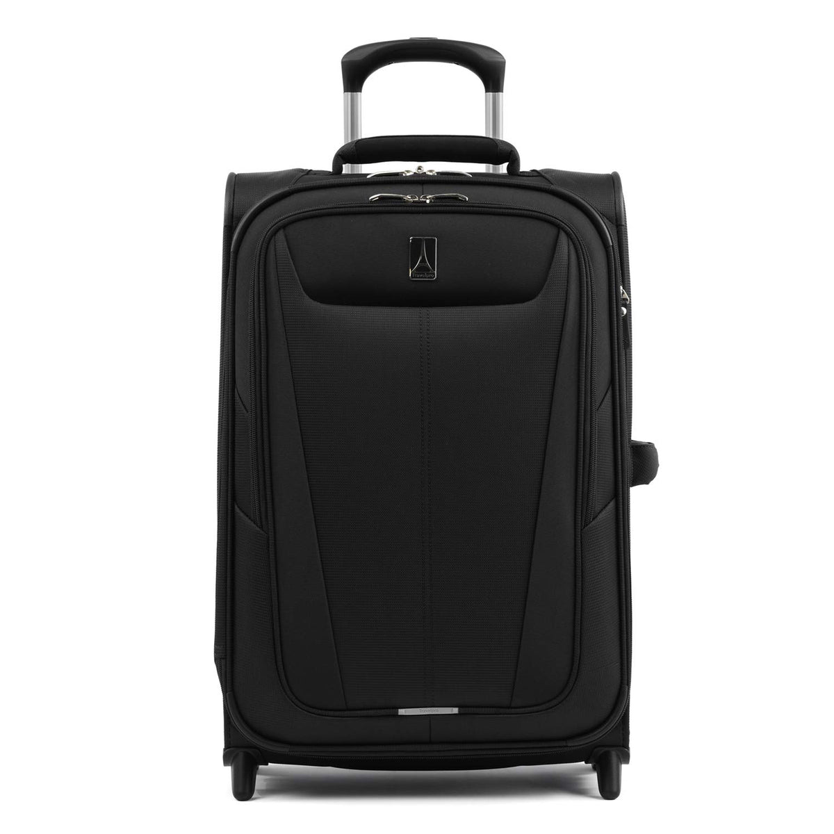 Travelpro Maxlite 5 Softside Expandable Upright 2 Wheel Luggage, Lightweight Suitcase, Men and Women ( Black , Carry-on 22-Inch ) Black Carry On 22 Inch U48
