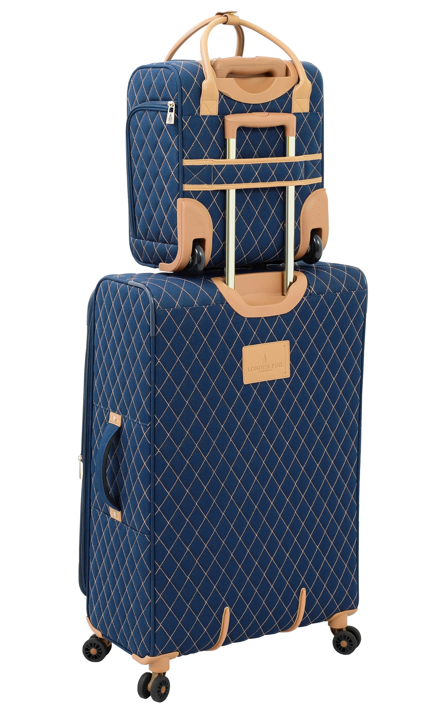 London Fog Queensbury 15" Under the Seat Bag ( Navy , One Size ) Navy One Size U1