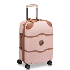 DELSEY Paris Chatelet Air 2.0 Hardside Luggage with Spinner Wheels ( Blush , Carry-on 20 Inch ) Blush Carry On 20 Inch U1
