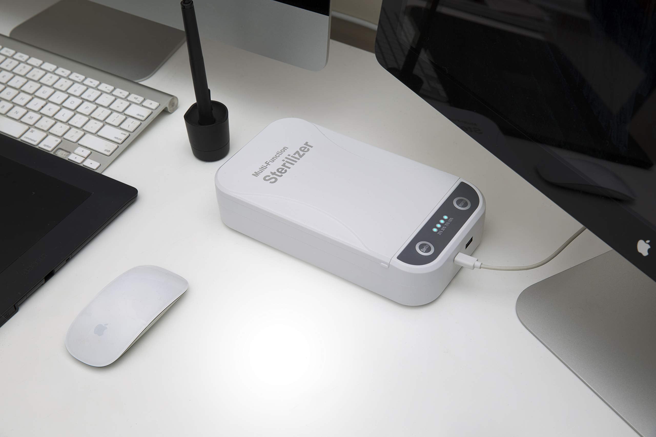 Travelon Portable UV Sanitizer Box ( White , One Size ) White One Size U3