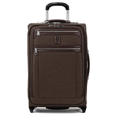 Travelpro Platinum Elite Softside Expandable Luggage, 2 Wheel Upright Suitcase, USB Port, Men and Women ( Rich Espresso , Carry-On 22-Inch ) Rich Espresso Carry On 22 Inch U4