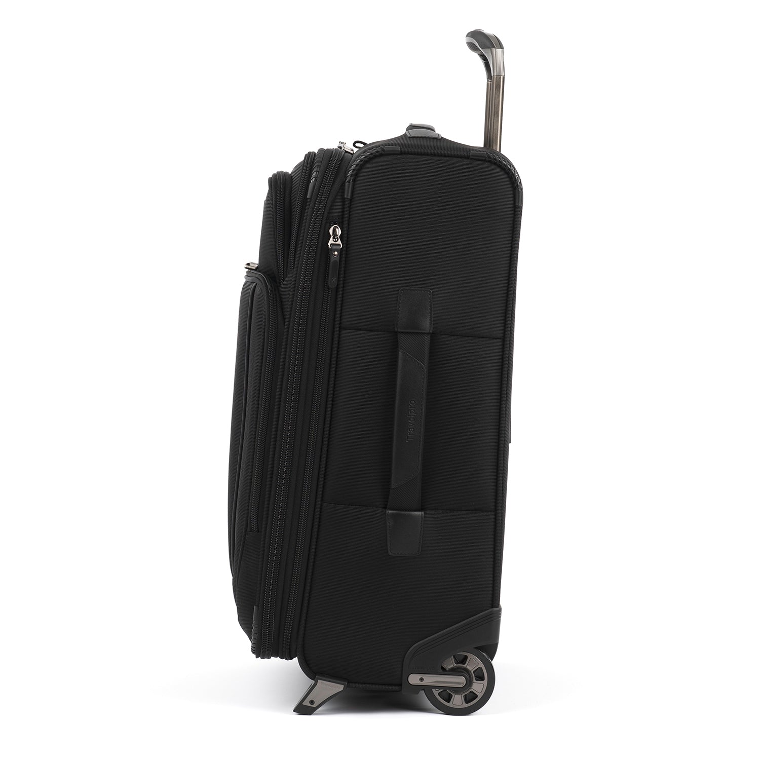 Travelpro Crew Versapack Max Carry-On Exp Rollaboard ( Jet Black , Carry-On 21-Inch ) Jet Black Carry On 21 Inch U7