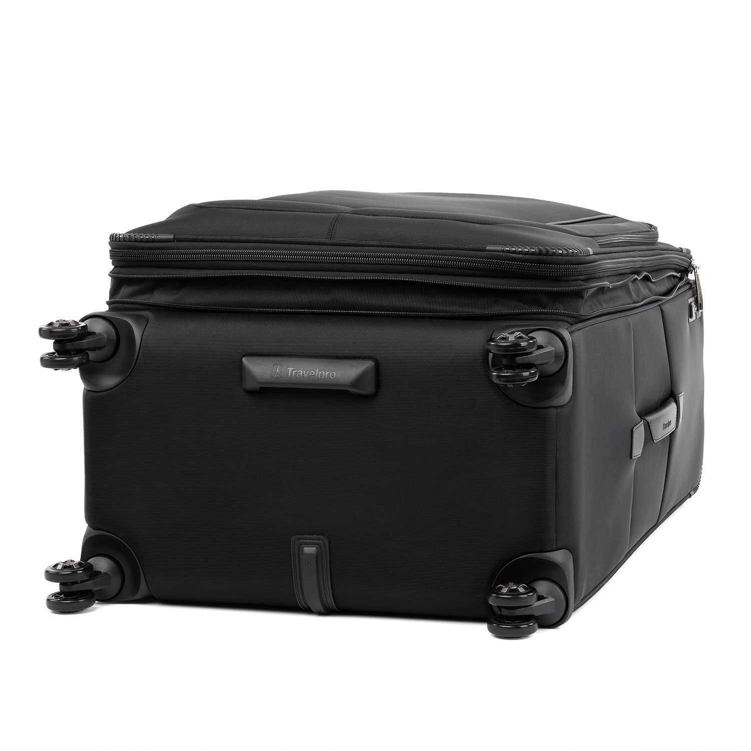 Travelpro Crew Versapack Softside Expandable Spinner Wheel Luggage ( Jet Black , Checked-Large 29-Inch ) Jet Black Checked Large 29 Inch U6