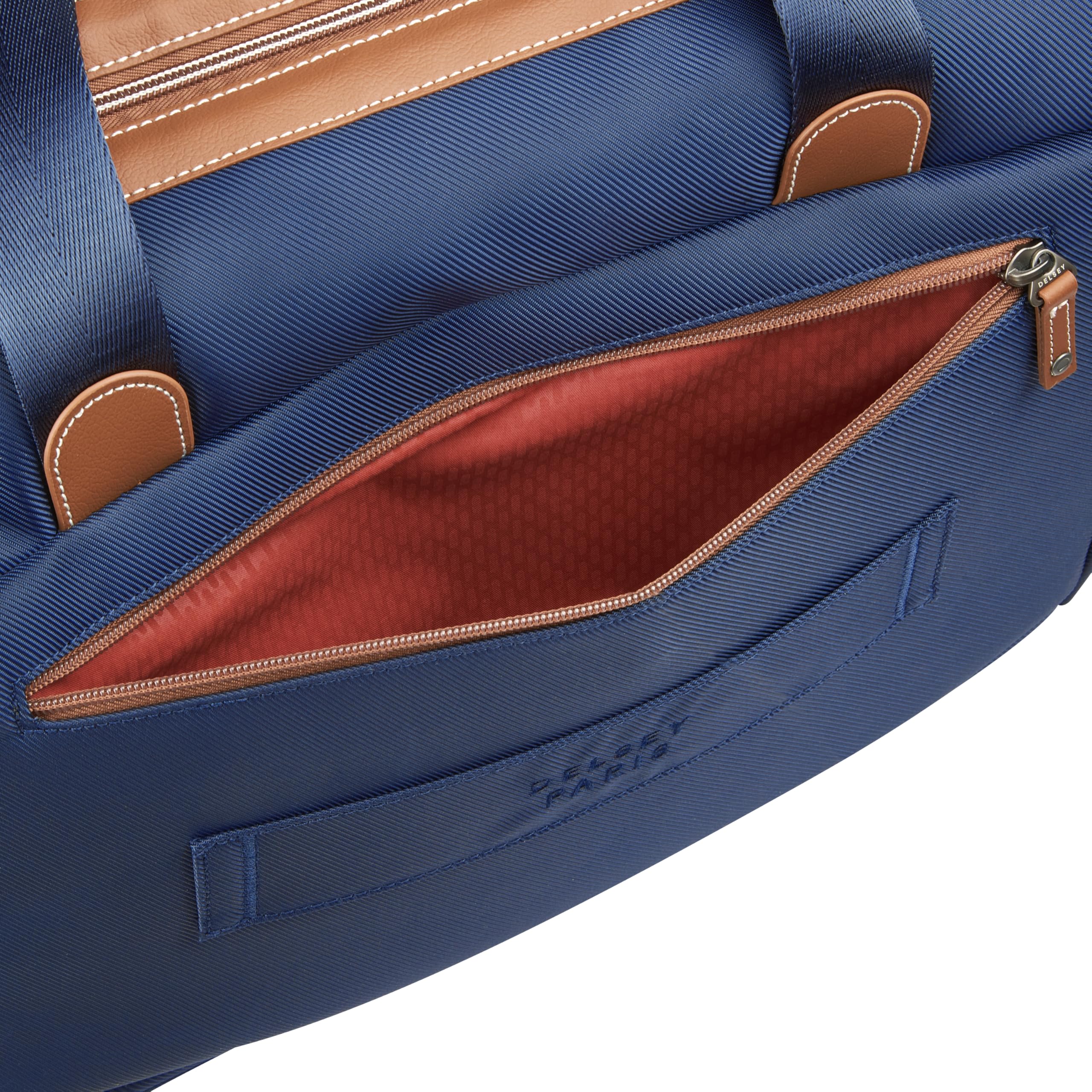 DELSEY Paris Chatelet 2.0 Small Weekender Travel Duffle Bag ( Navy Blue , One Size ) Navy Blue One Size U1