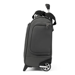 Travelpro Luggage Maxlite 5 Softside Lightweight Rolling Underseat Compact Carry on Upright 2 Wheel Bag, Men and Women ( Shadow Grey , 15-Inch ) Shadow Grey 15 Inch U3