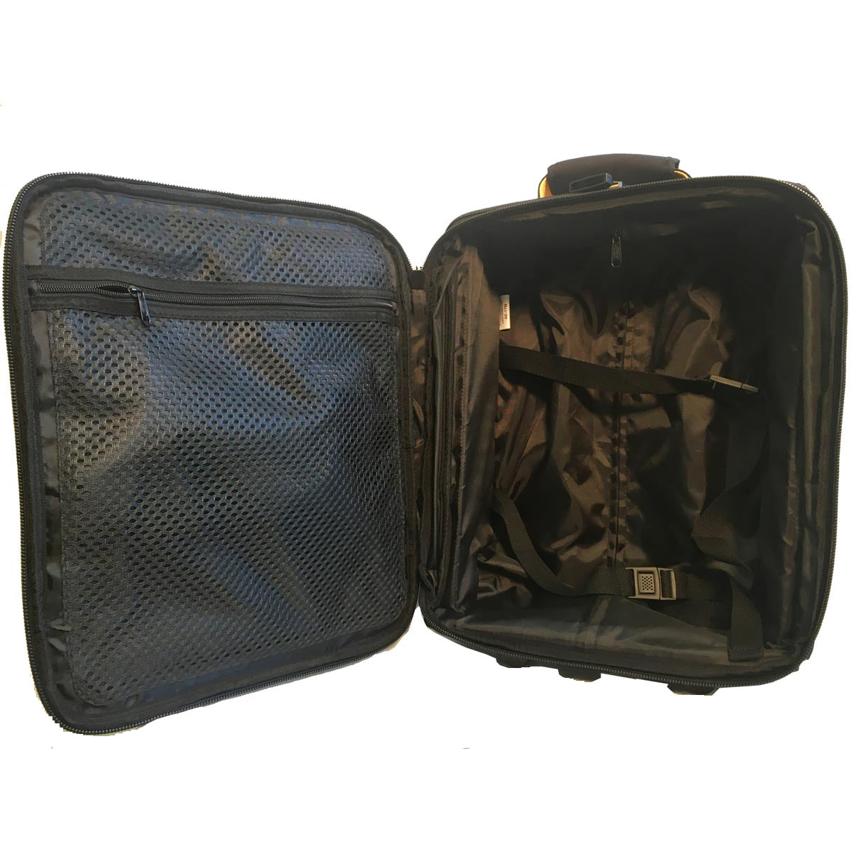 A.Saks 17" Expandable Upright Under-the-Seat Carry-on ( Black , One Size ) Black One Size U2