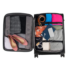 Travelpro Tourlite Softside Expandable Luggage with 4 Spinner Wheels, Lightweight Suitcase, Men and Women U5