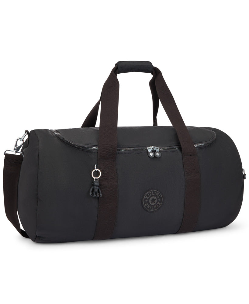 Kipling Argus Small Duffle Bag ( Black Noir , 20.75"L x 11.5"H x 11.5"D ) Black Noir 20 75 L X 11 5 H X 11 5 D U3