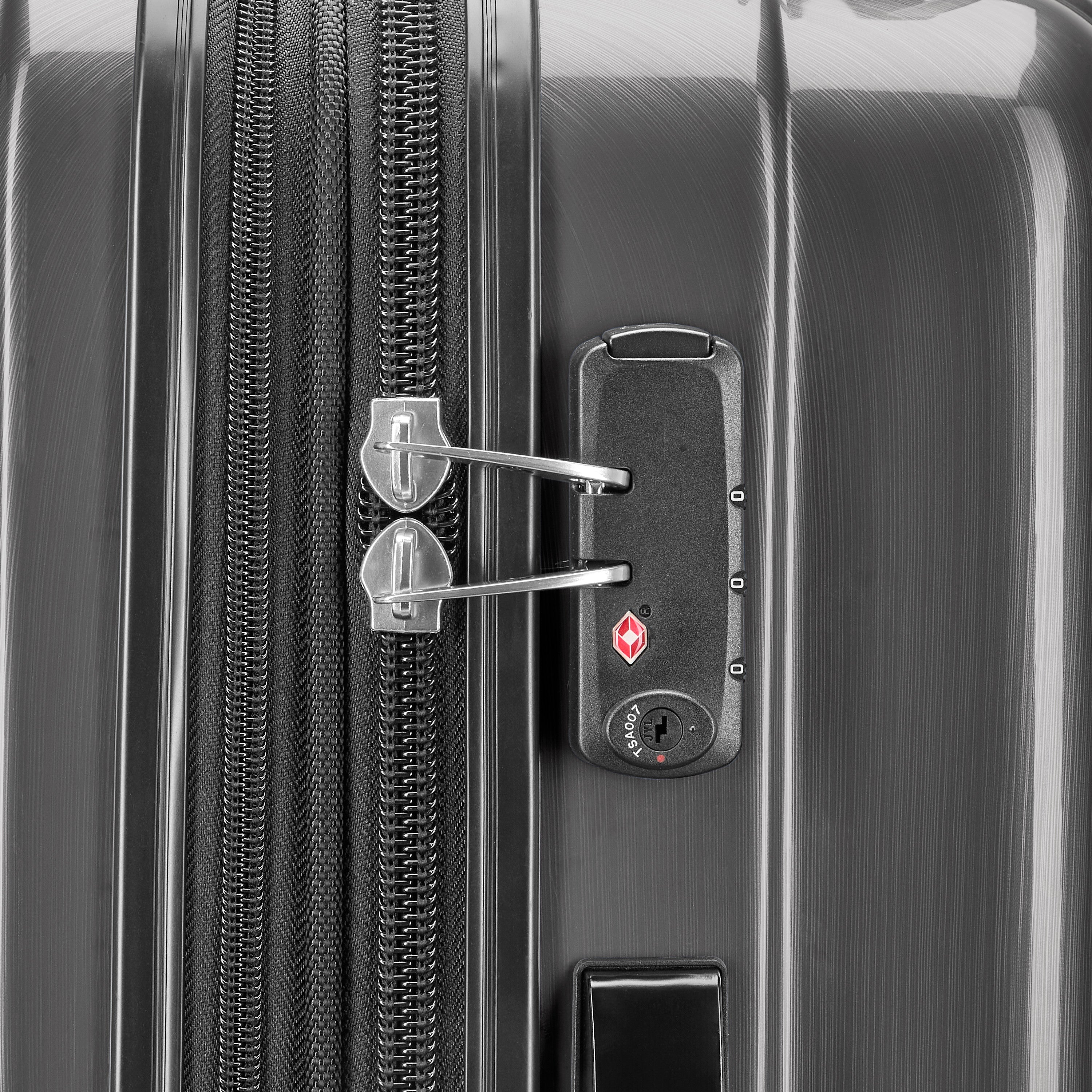 Samsonite Winfield 2 Hardside Luggage with 360 Spinner Wheels, TSA Lock, Airline Approved ( Charcoal , Checked-Medium 24-Inch ) Charcoal Checked Medium 24 Inch U5