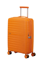 American Tourister Fastforward Expandable Hardside Luggage with Spinner Wheels, Carry-on ( Radiant Orange , One Size ) Radiant Orange One Size U1