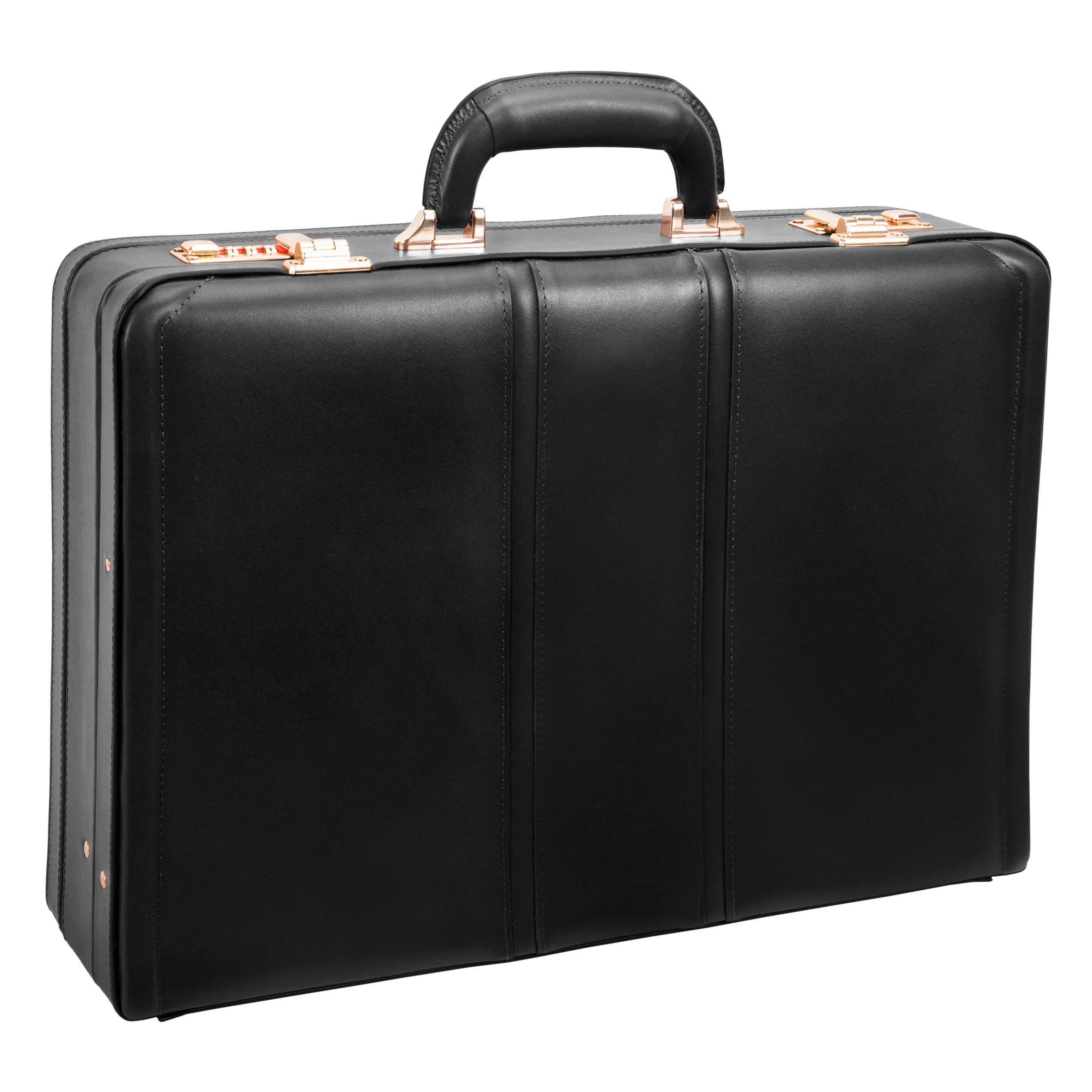 McKlein USA Coughlin Leather 4.5" Expandable Attache Briefcase U1