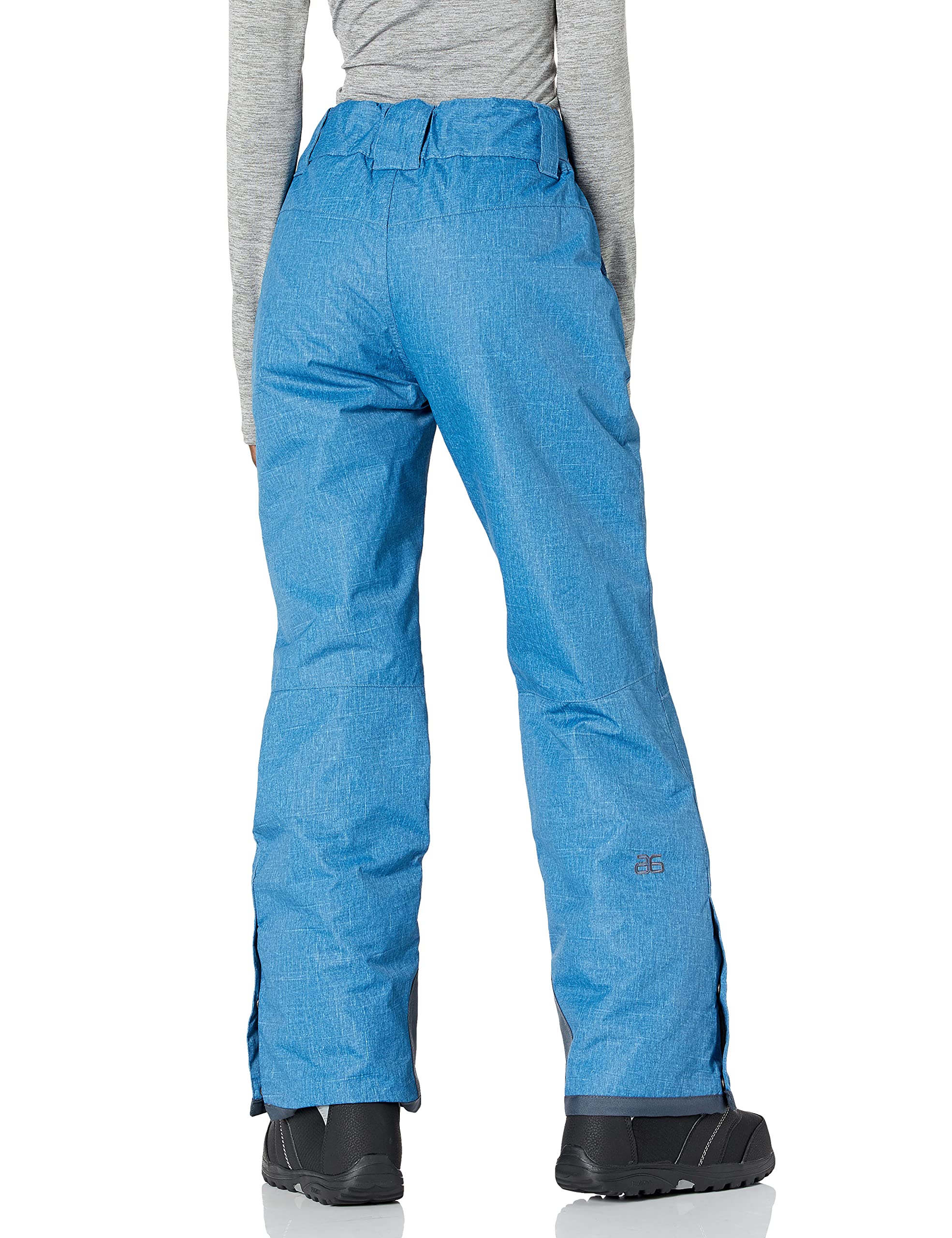 Arctix Women's Essential Insulated Snow Pant ( Blue Melange , X-Large ) Blue Melange X Large U2