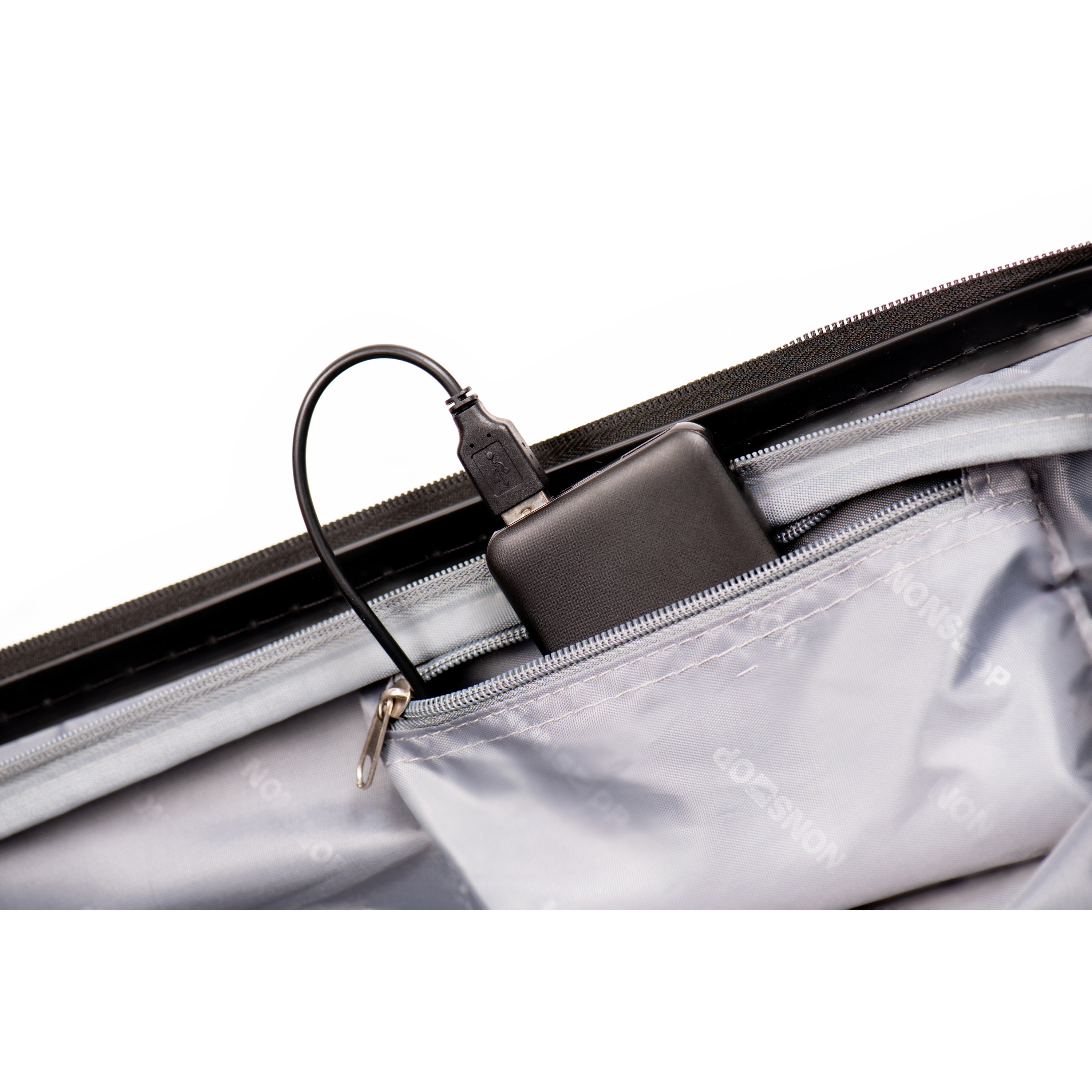 NONSTOP NEW YORK Luggage Expandable Spinner Wheels hard side shell Travel Suitcase Lightweight, TSA Lock, Double USB Port U1