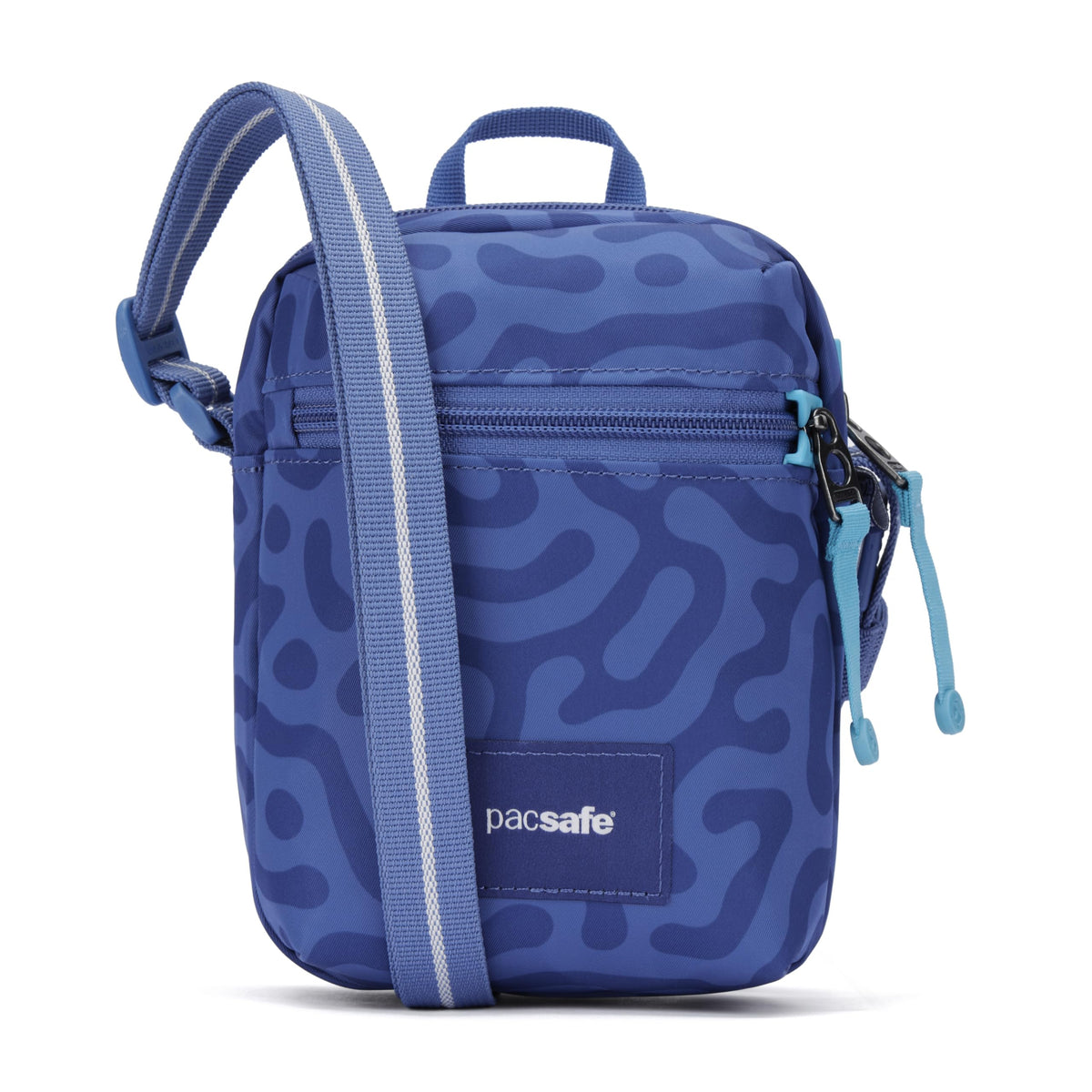 Pacsafe GO Micro Crossbody ( Cerulean Blue , Medium ) Cerulean Blue Medium U1
