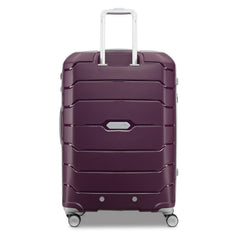 Samsonite Freeform Hardside Expandable with Double Spinner Wheels ( Amethyst Purple , Checked-Large 28-Inch ) Amethyst Purple Checked Large 28 Inch U12
