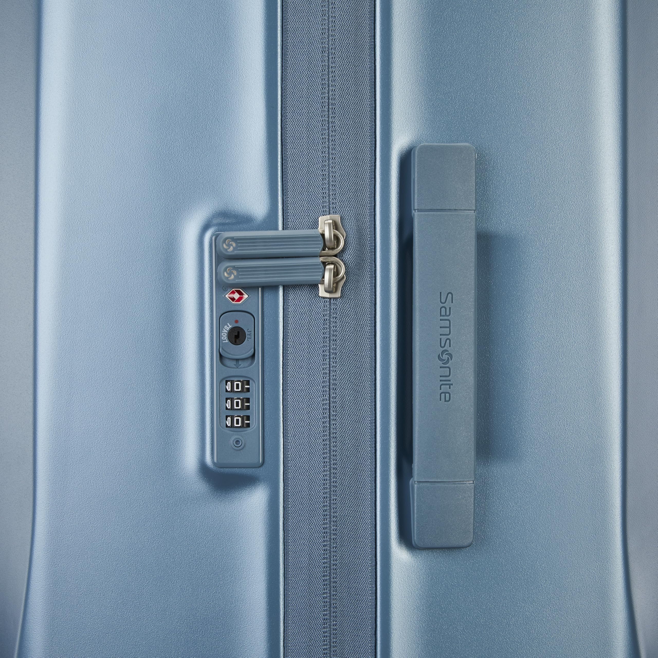 Samsonite UpLIFT Hardside Luggage with Spinner Wheels - Airline-Approved, TSA Lock, Adjustable Handle System - Polycarbonate Hard Suitcase for Ultra Lightweight Travel ( Elemental Blue , Checked-X-Large-31-Inch ) Elemental Blue Checked X Large 3 U1