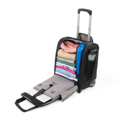 Travelpro Tourlite Softside Lightweight Rolling Underseat Compact Carry-On Upright 2 Wheel Bag, Men and Women, 15-Inch ( Black , One Size ) Black One Size U33