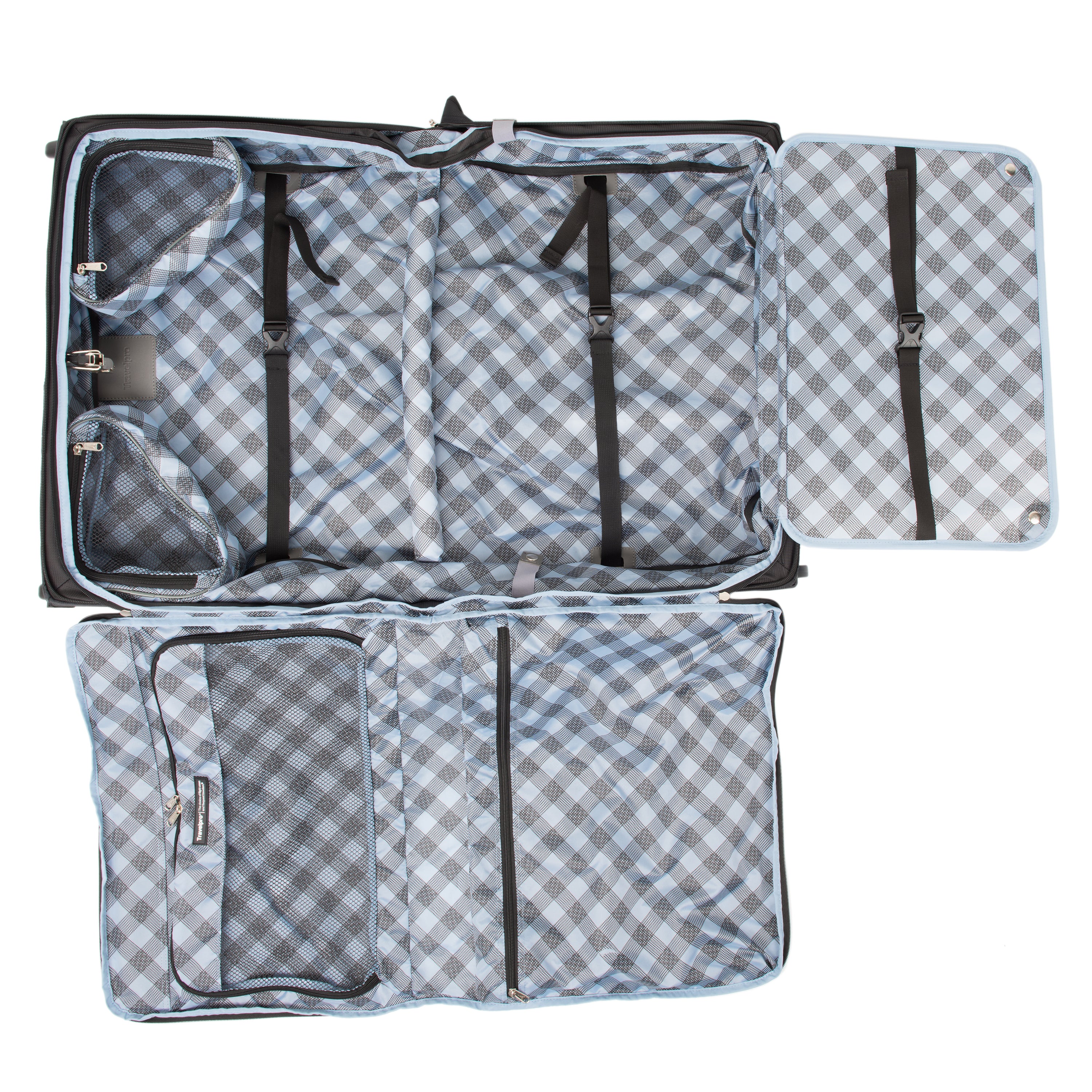 Travelpro Maxlite 5 Softside Lightweight Carry-On Upright 2 Wheel Rolling Garment Bag, Men and Women ( Black , One Size ) Black One Size U24