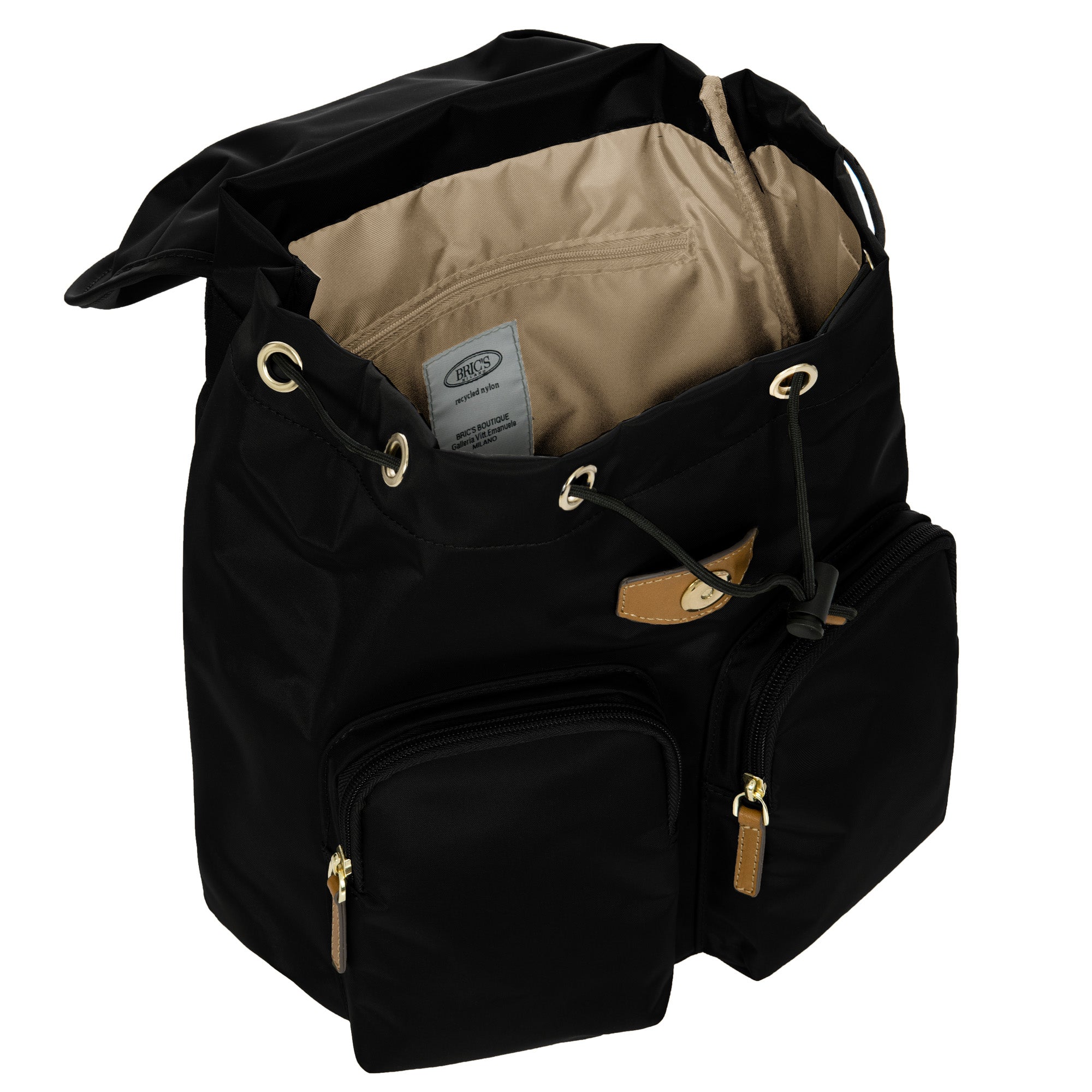 Bric's X-travel City Backpack Piccolo ( Black , One Size ) Black One Size U1